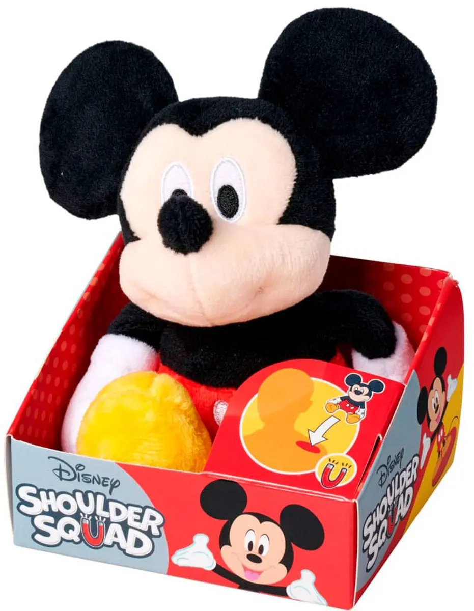 Simba Disney Mickey Shoulder Rider Knuffel 12cm - Multi