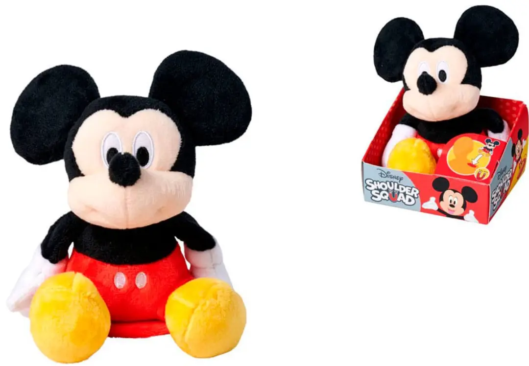 Simba Disney Mickey Shoulder Rider Knuffel 12cm - Multi