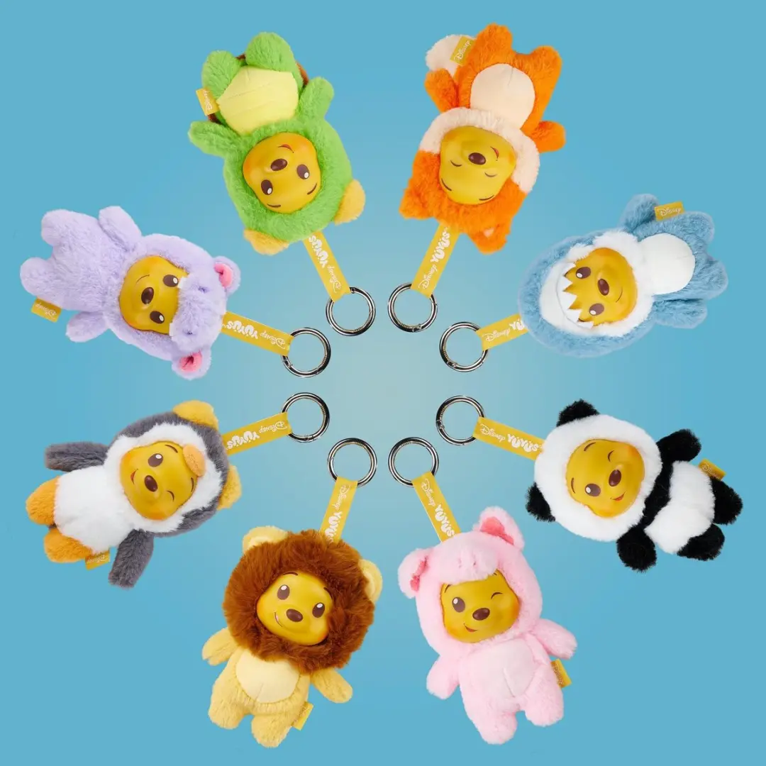 Simba Winnie The Pooh YUYU's Sleutelhanger Mystery Box - Wave 2 - Multicolor