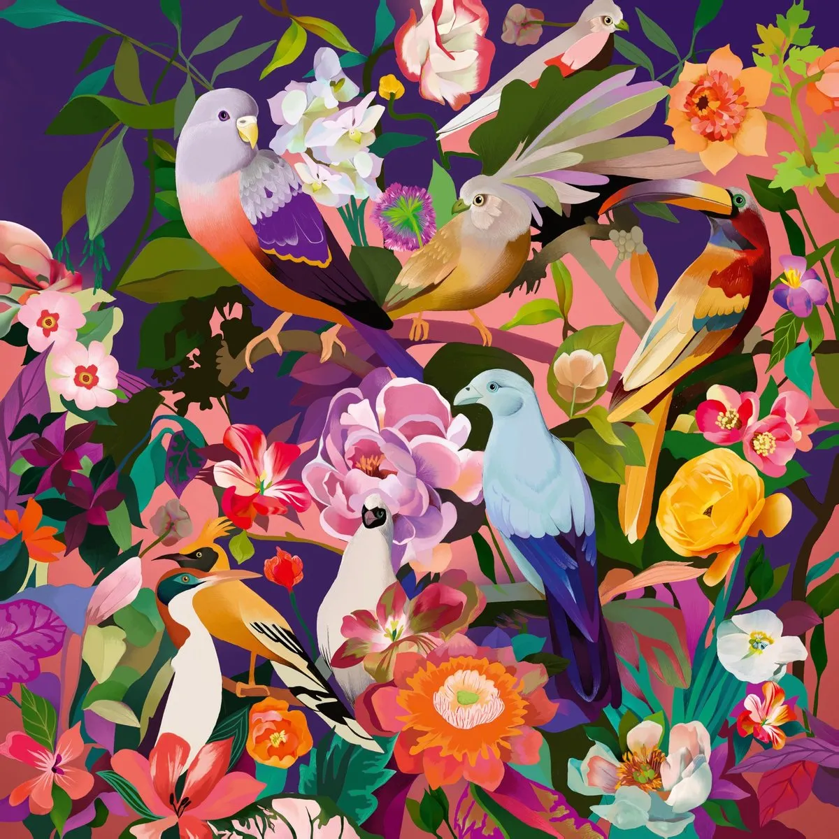 Ravensburger Art & Soul Vogels Legpuzzel 750 Stuks - Multicolor