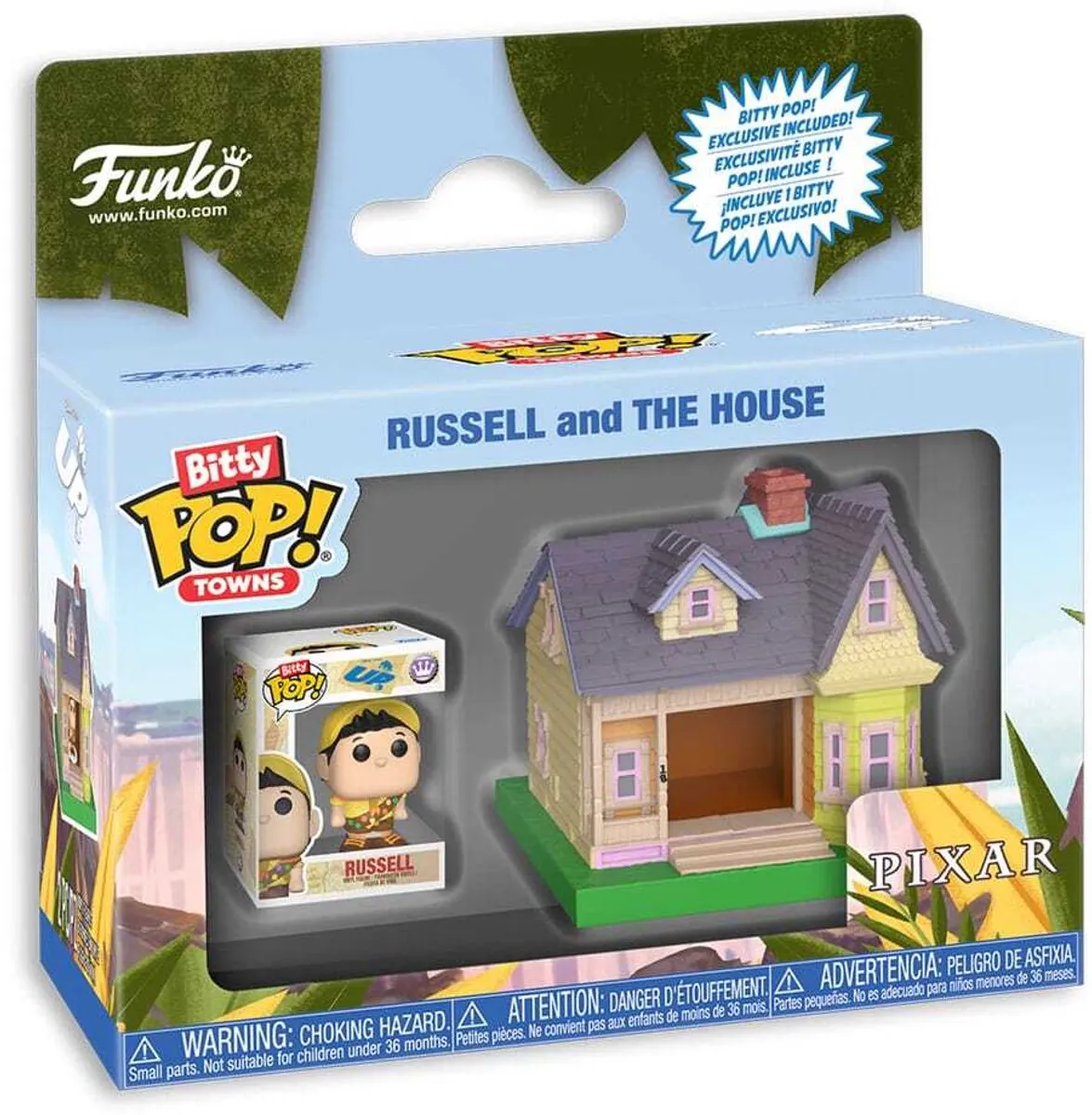 Funko Bitty Pop! Town UP - Russell en Het Huis - Multi