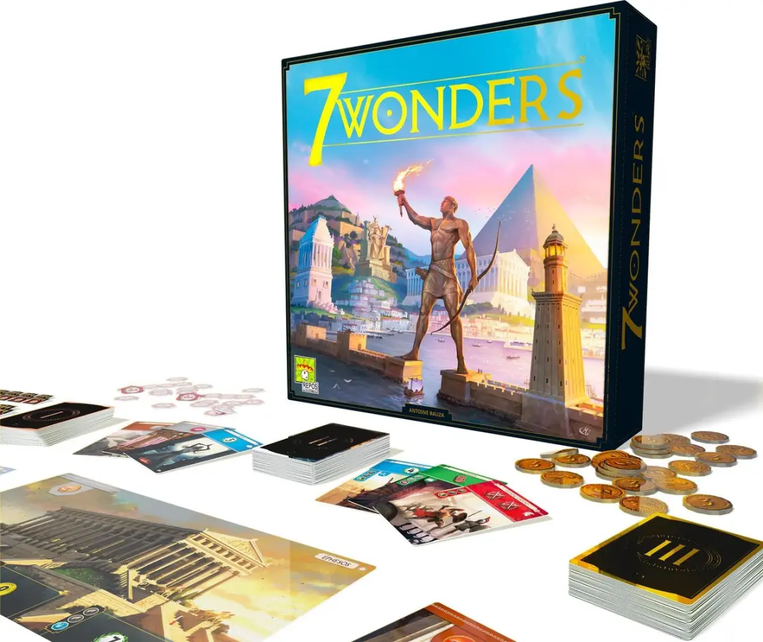 Repos Production 7 Wonders V2 Bordspel - 3-7 Spelers
