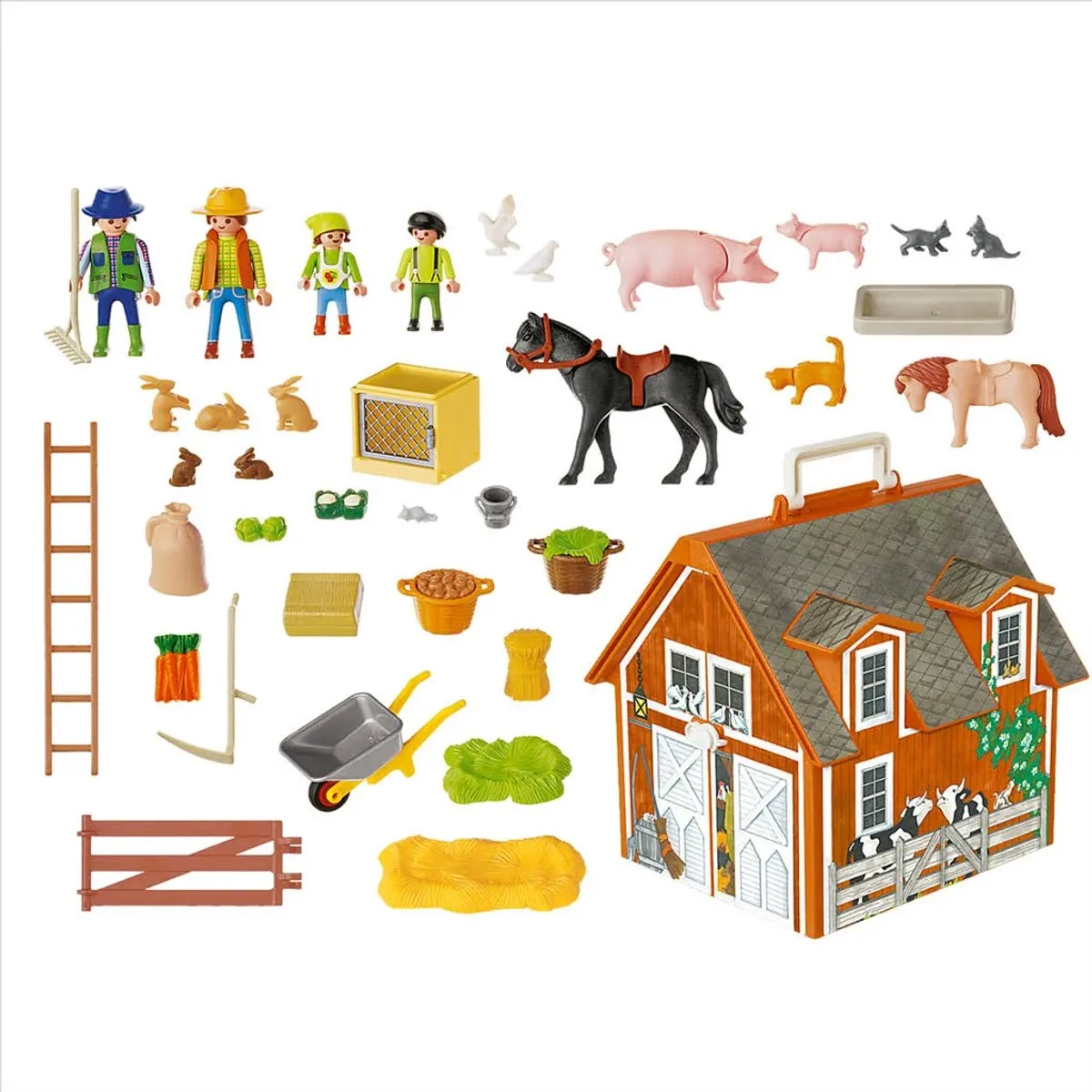 Playmobil Mijn Meeneem Boerderij 4142 - Meerkleurig