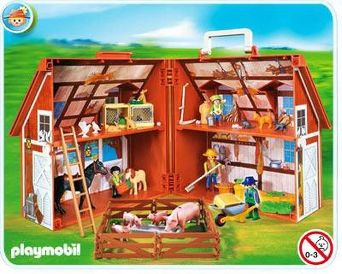 Playmobil Mijn Meeneem Boerderij 4142 - Meerkleurig