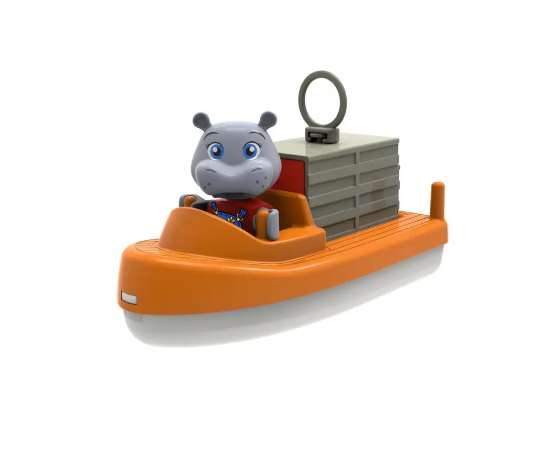Aquaplay Big Boten Set Waterbaanaccessoires - afbeelding 5 van 6