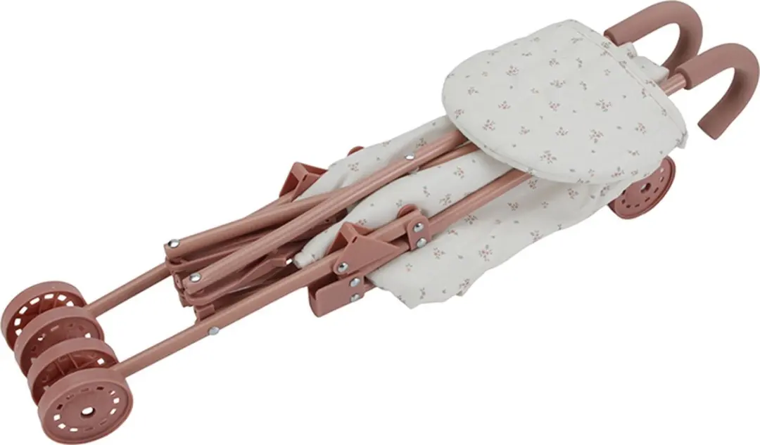 Little Dutch Poppenbuggy LD4584 - Roze - afbeelding 6 van 6