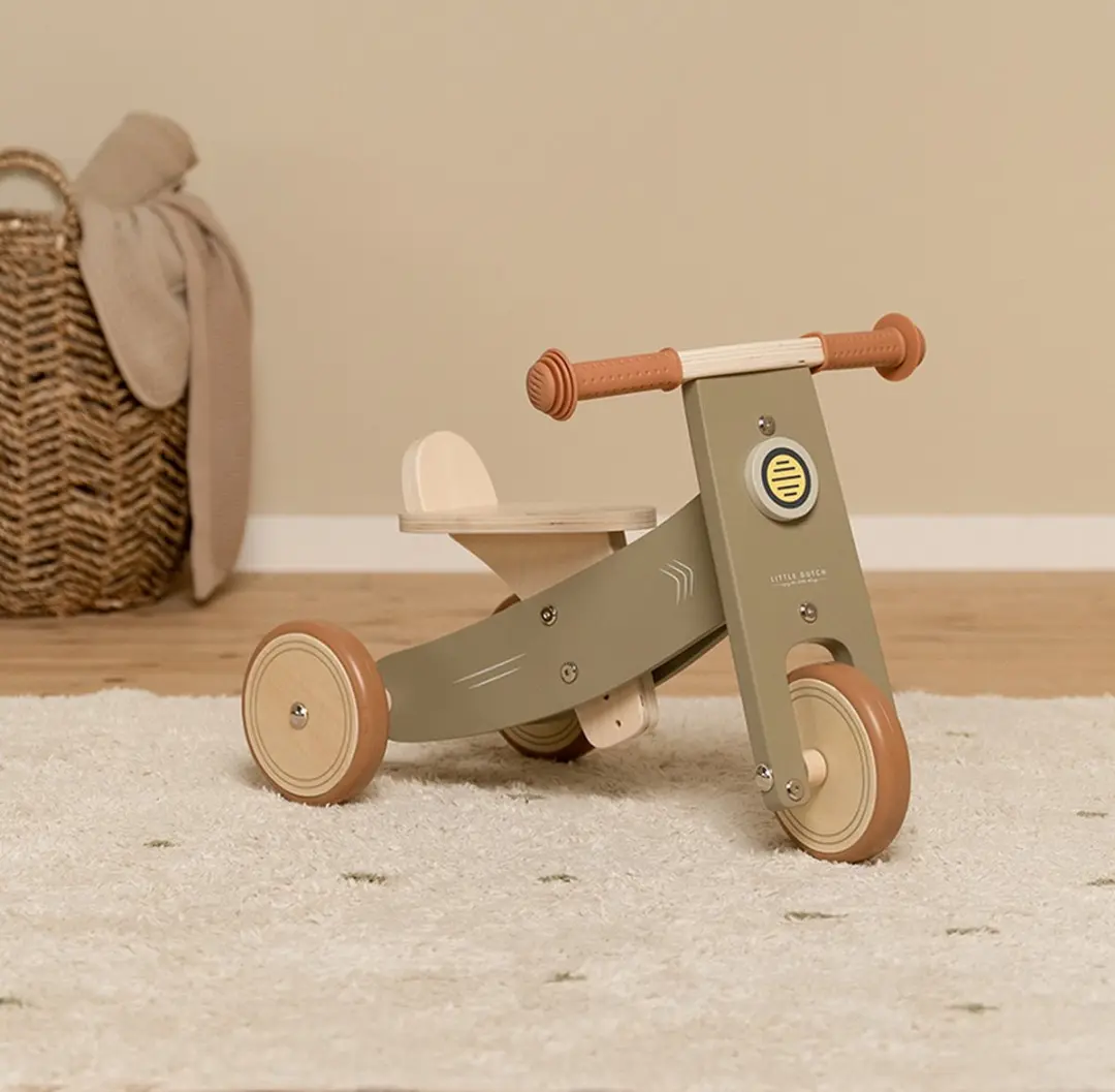 Little Dutch Driewieler - Olive