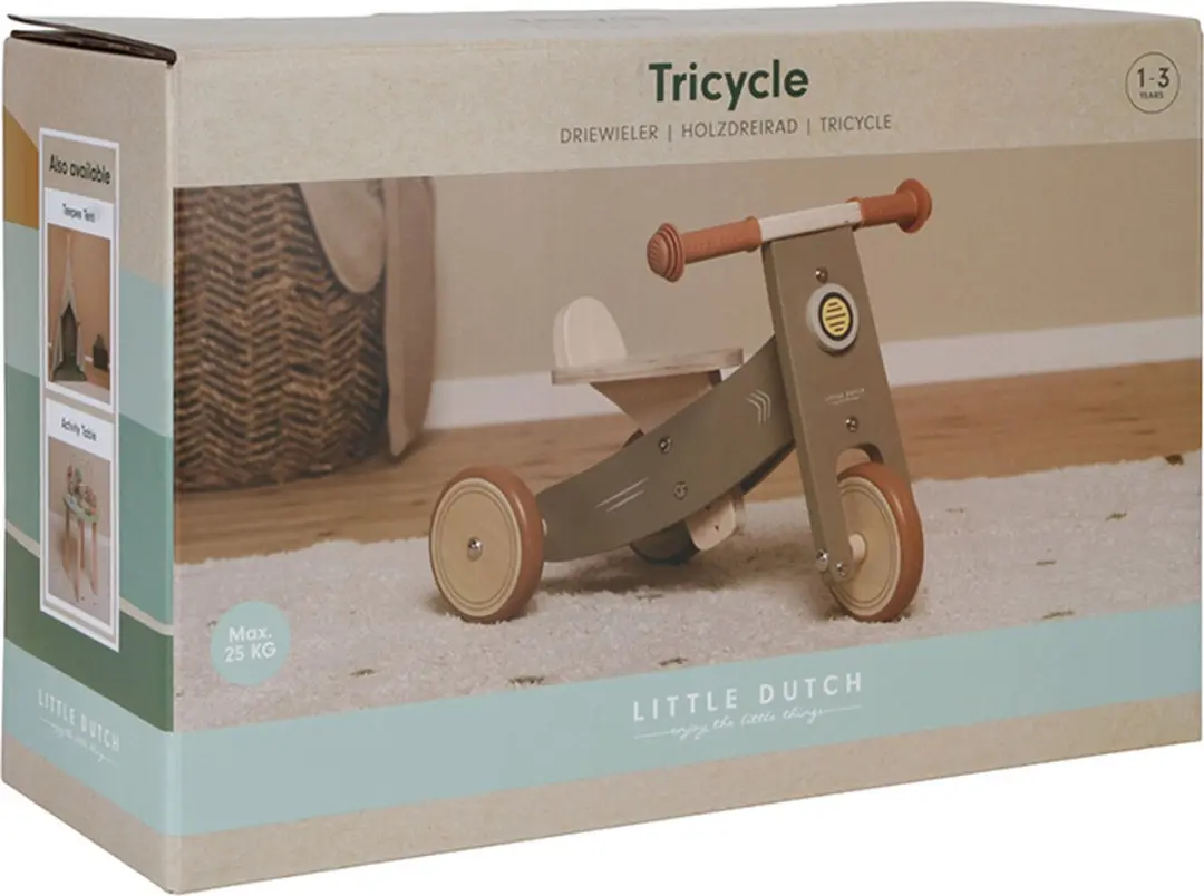 Little Dutch Driewieler - Olive - afbeelding 6 van 6