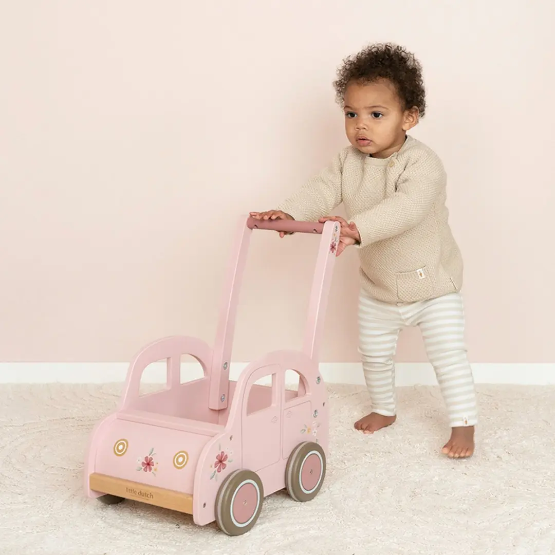 Little Dutch Loopwagen Roze