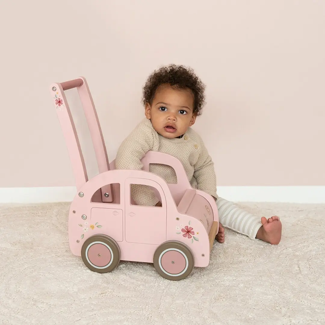 Little Dutch Loopwagen Roze