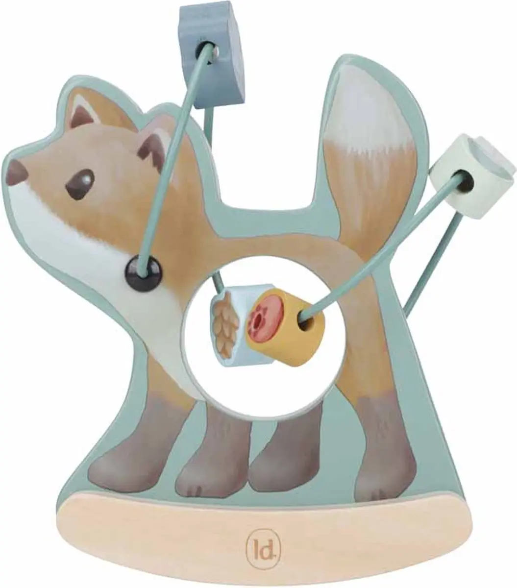 Little Dutch Wiebeldier Vos Forest Friends LD7234 - Blauw