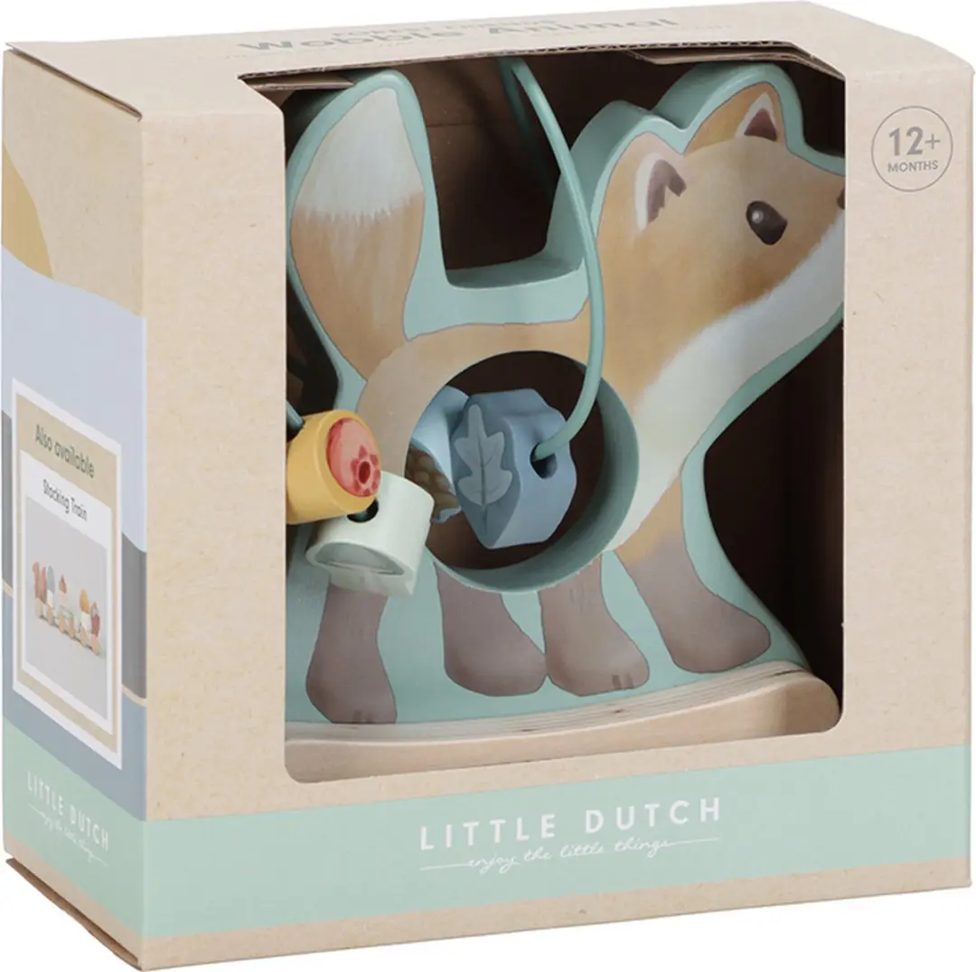 Little Dutch Wiebeldier Vos Forest Friends LD7234 - Blauw