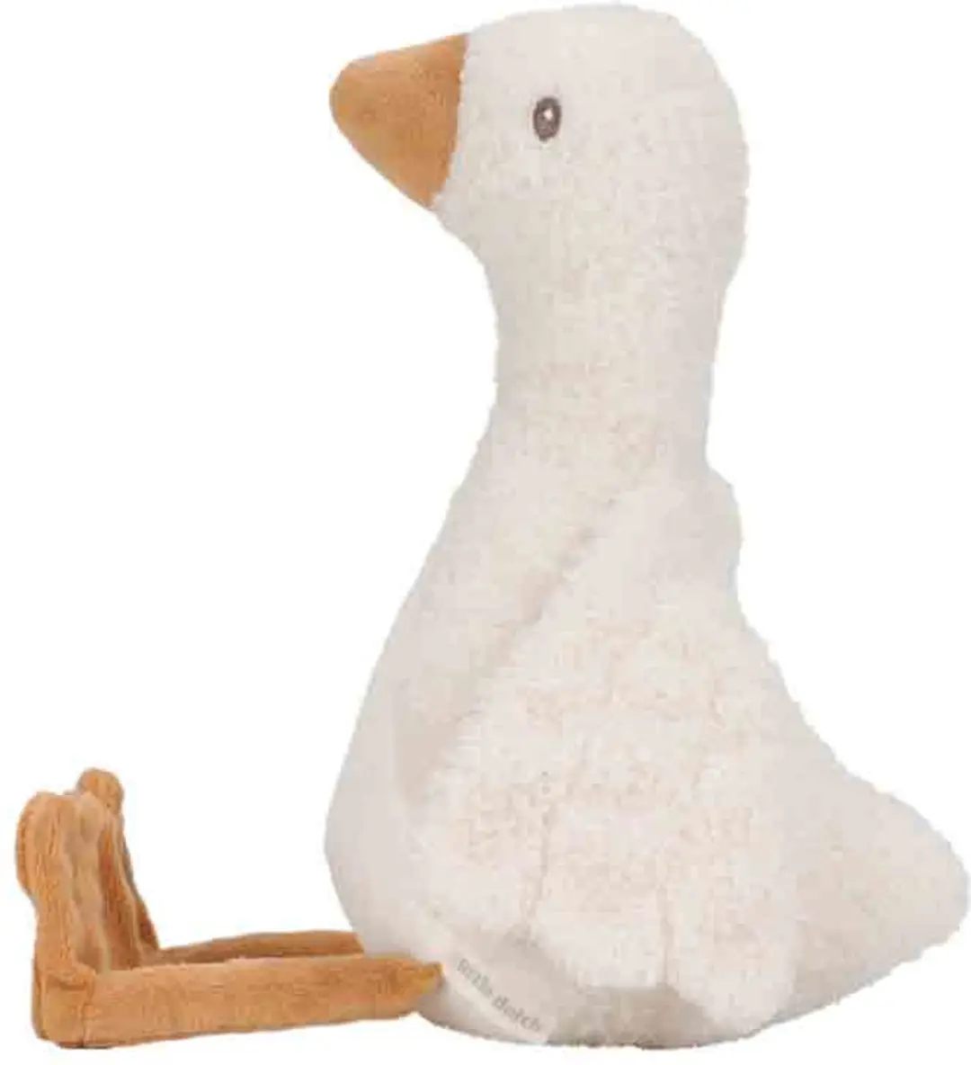 Little Dutch Newborn Naturals Knuffel Little Goose 25cm - Wit