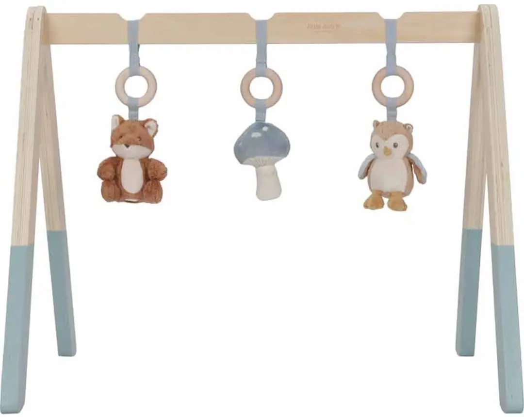 Little Dutch Babygym Forest Friends - 3 Speelelementen - Multicolor
