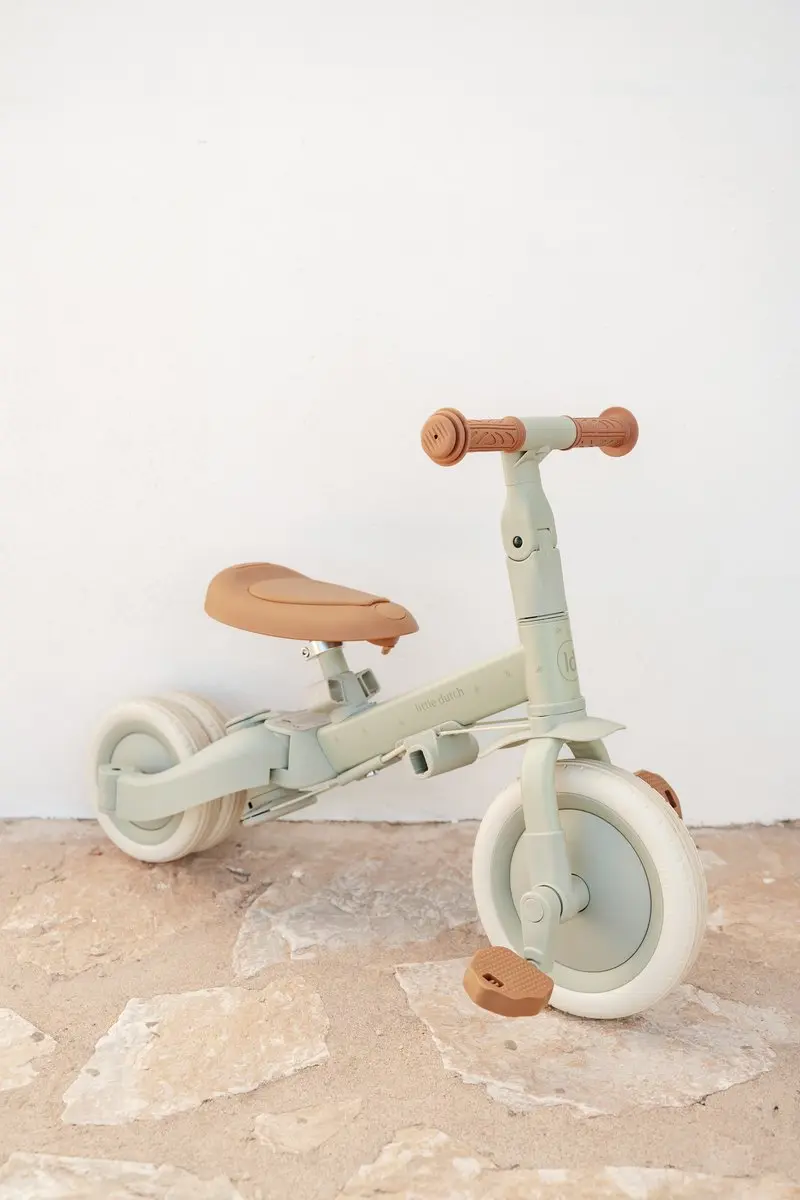 Little Dutch 4-in-1 Driewieler - Green Leaf