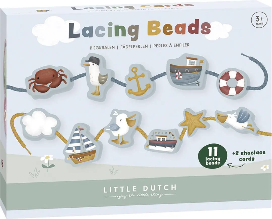 Little Dutch Houten Rijgkralen Sailors Bay