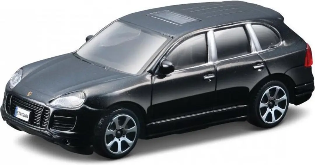 Bburago PORSCHE CAYENNE zwart schaalmodel 1:43