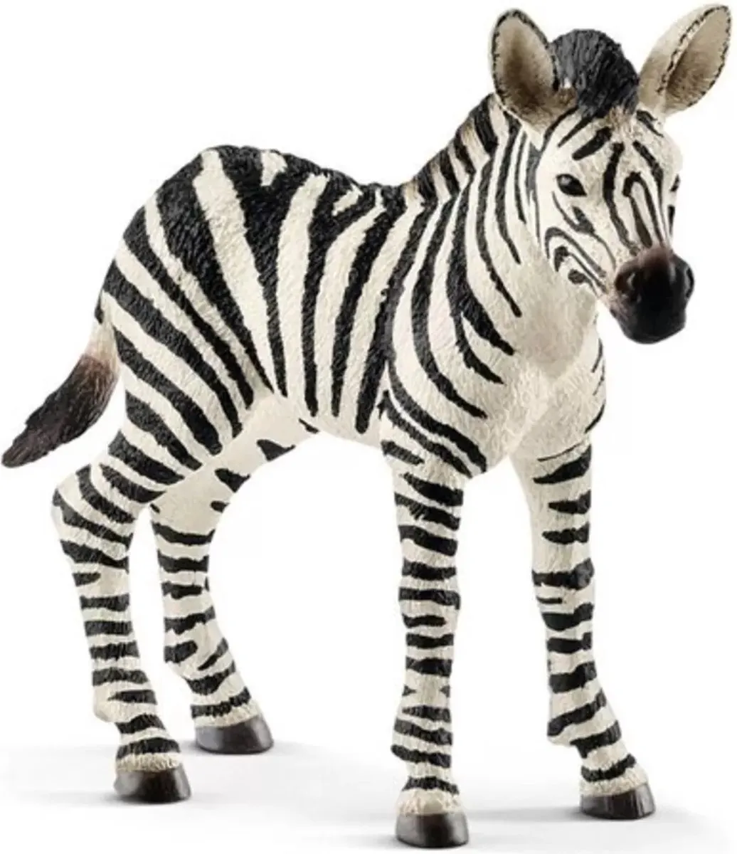 Schleich WILD LIFE Zebraveulen Speelfiguur 14811 - Wit/Zwart