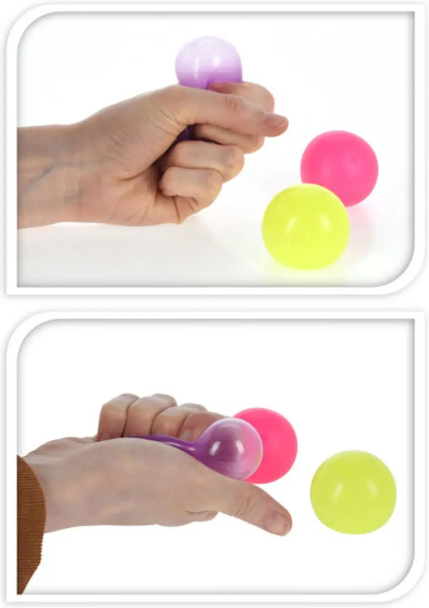 Koopman Knijpbal Sticky Set - 3 Stuks - Multicolor - afbeelding 3 van 5
