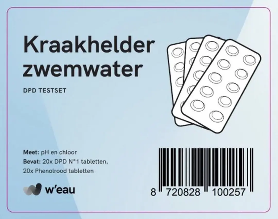 W'eau DPD testset inclusief tabletten