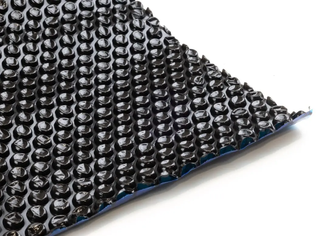W'eau Solar Cover Ovaal 794x410cm - Zwart/Blauw