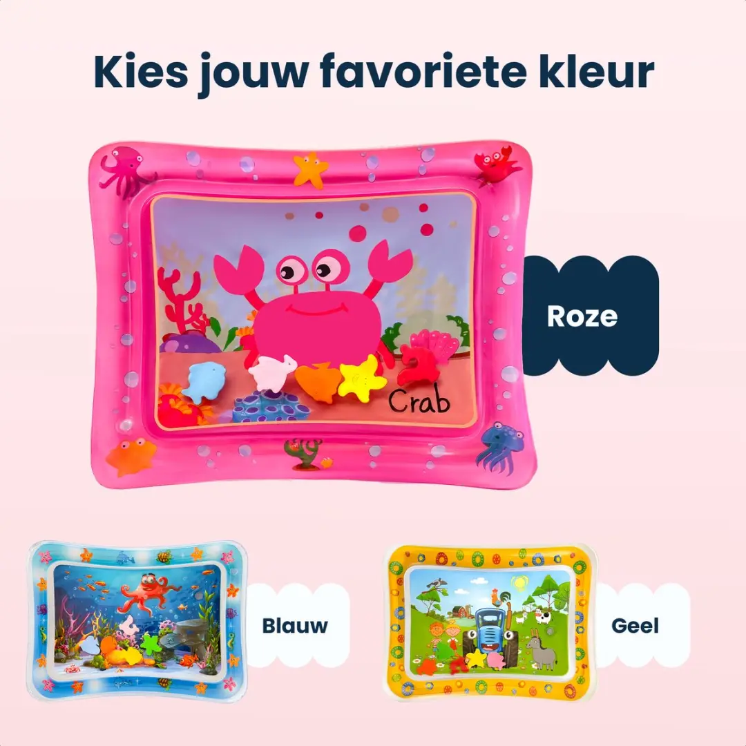 Dutsi Waterspeelmat Roze 61x50cm