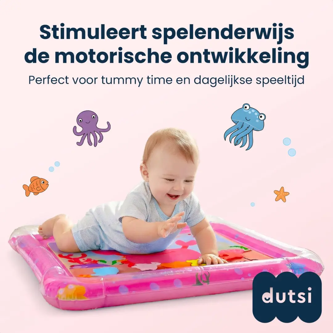 Dutsi Waterspeelmat Roze 61x50cm