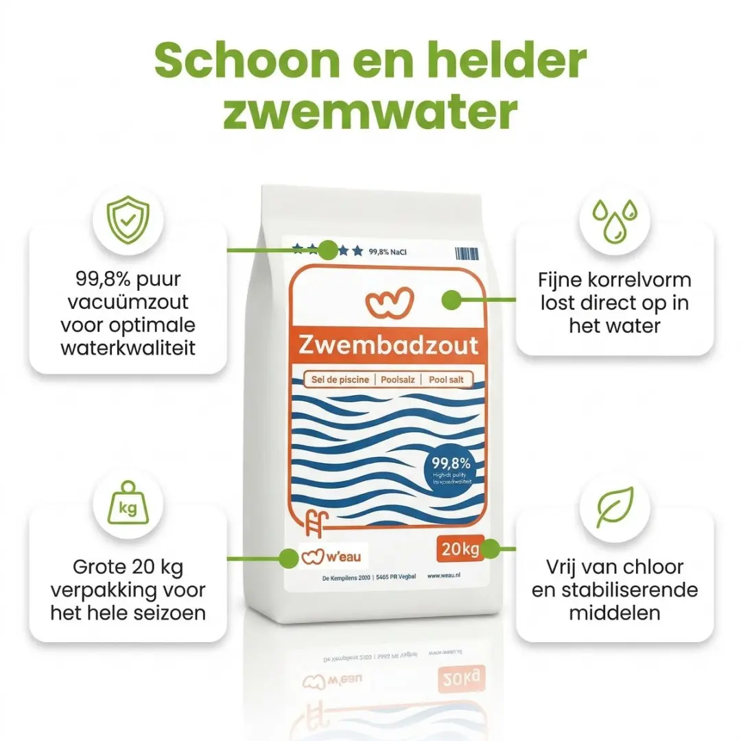 W'eau Zwembadzout 20kg - afbeelding 6 van 6
