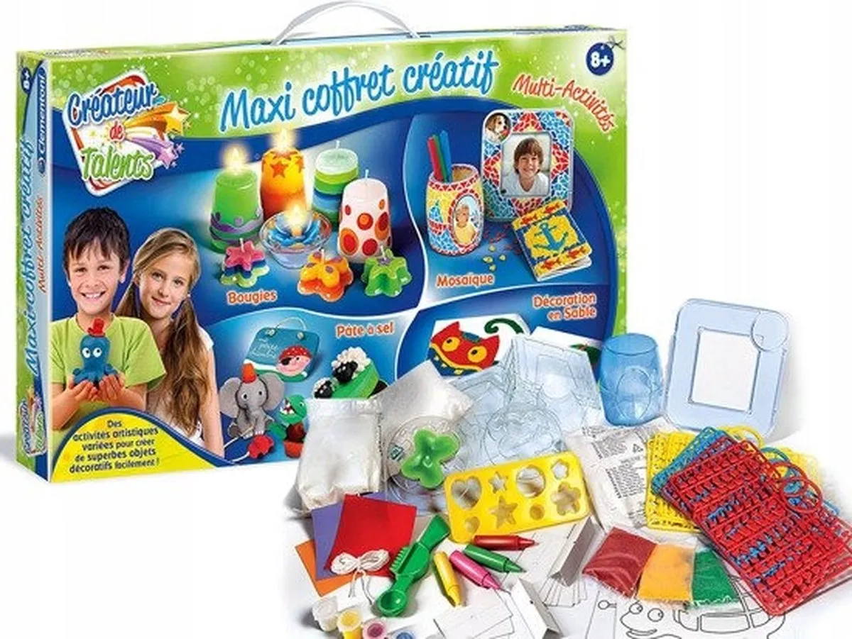 Clementoni Creatieve 4-in-1 Kunstset
