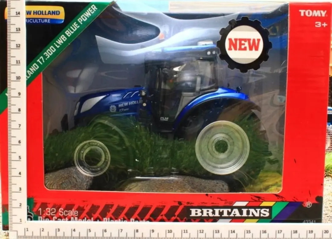 Britains Tractor New Holland T7.300 1:32 - Multikleur - afbeelding 6 van 6