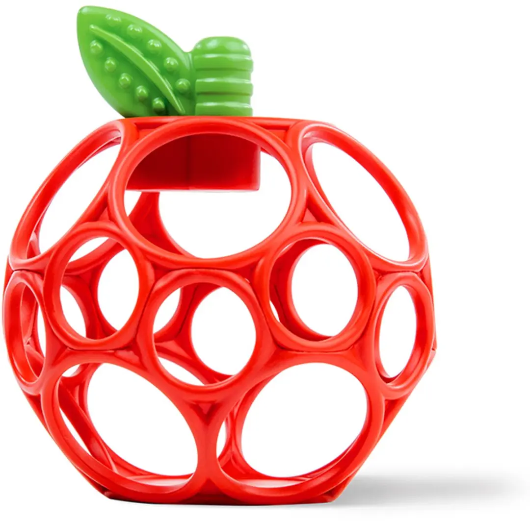 Oball Babybal Appel met Bijtring