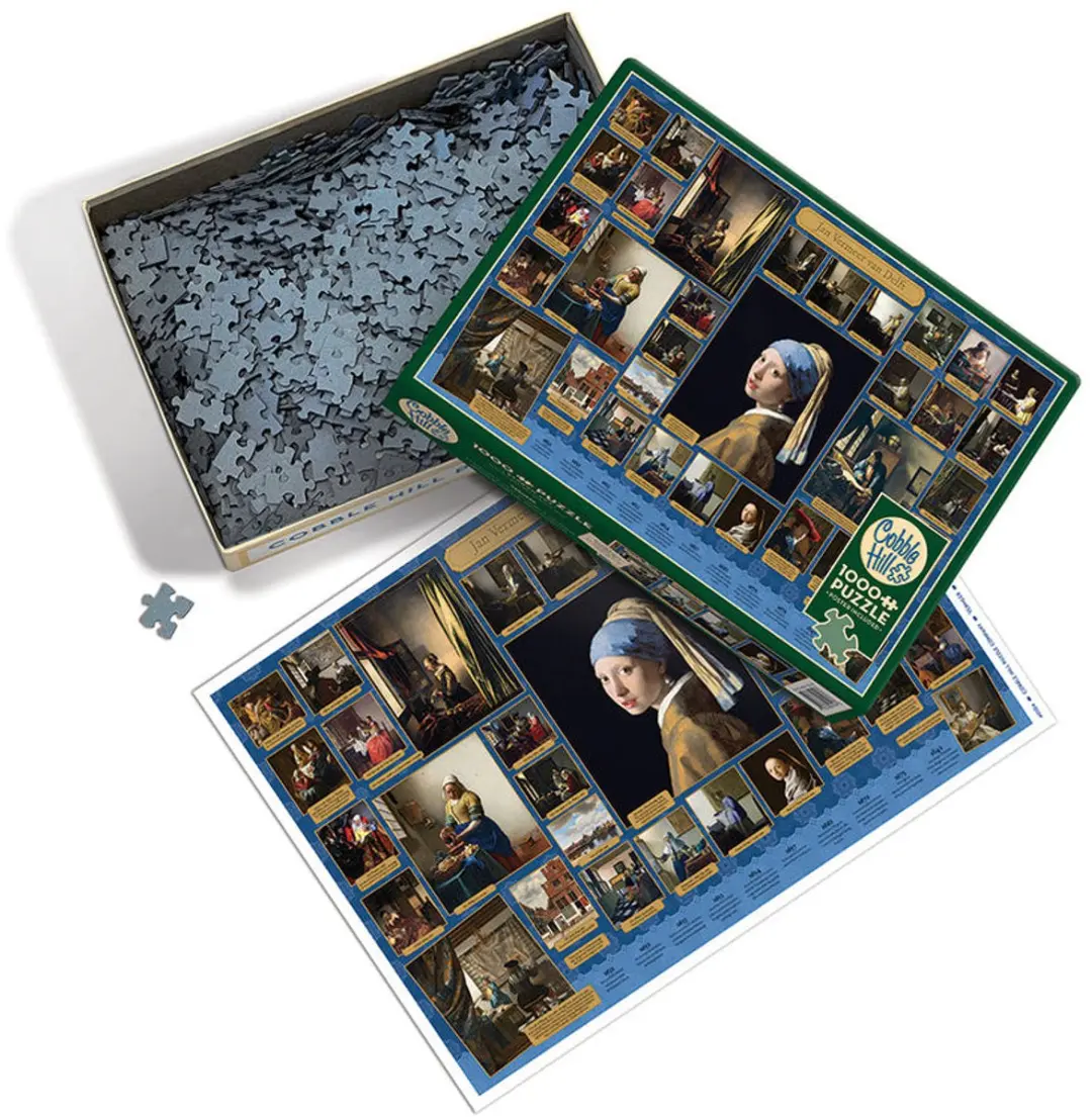 Cobble Hill Vermeer 1000 Stuks - 40104 - Meerkleurig - afbeelding 2 van 6