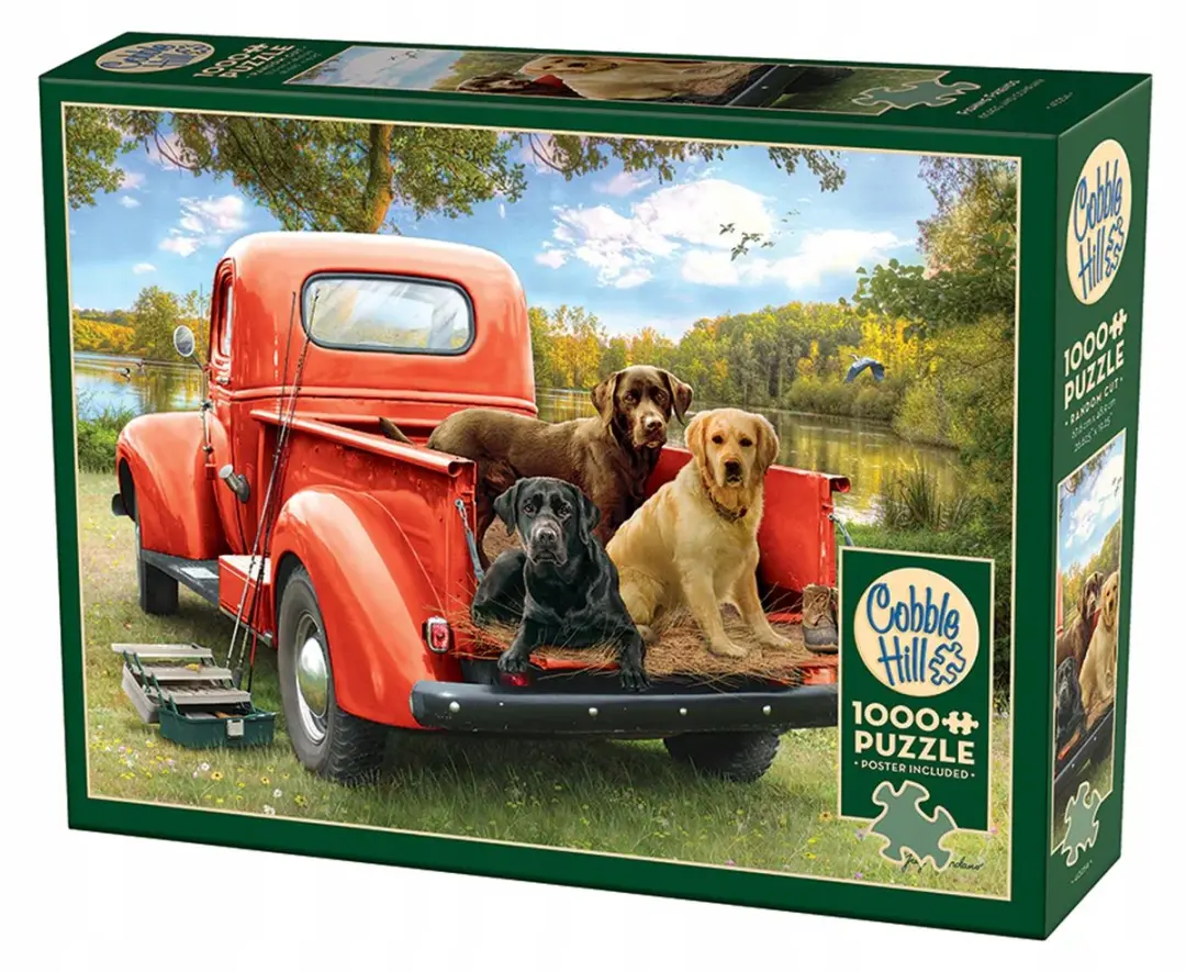 Cobble Hill Visexpeditie Puzzel 1000 Stukjes