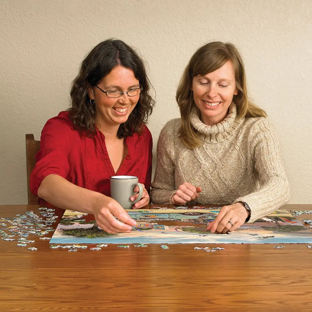 Cobble Hill Surf Shack Legpuzzel 1000 Stuks - 40269 - Meerkleurig - afbeelding 4 van 5