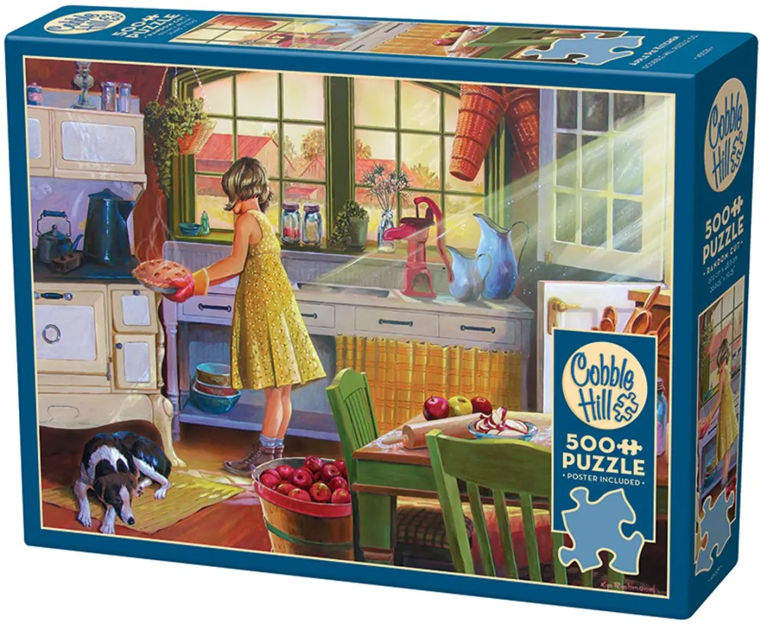 Cobble Hill Apple Pie Kitchen Puzzel 500 Stuks - Meerkleurig - afbeelding 2 van 2