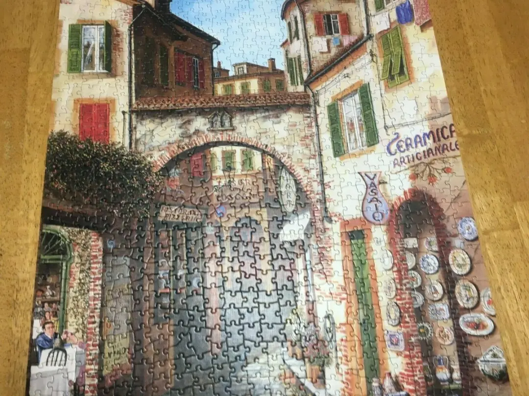 Cobble Hill Ceramica Legpuzzel 1000 Stuks - Multicolor - afbeelding 2 van 3