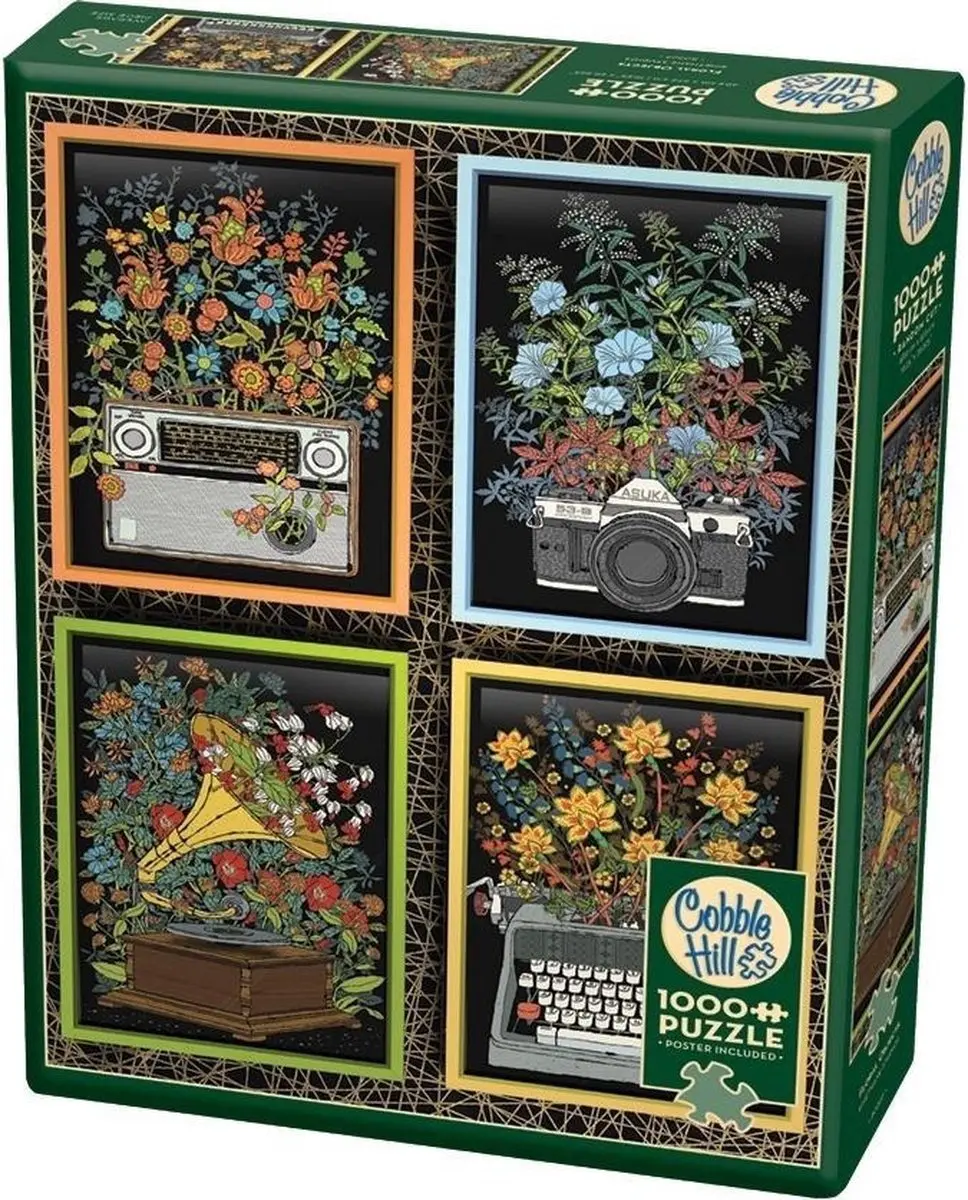 Cobble Hill Legpuzzel Floral Objects 1000 Stukjes
