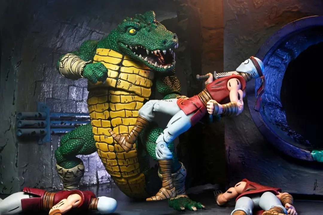 Neca Teenage Mutant Ninja Turtles Leatherhead Action Figuur 21cm - Multi - NECA54430-01 - afbeelding 5 van 6