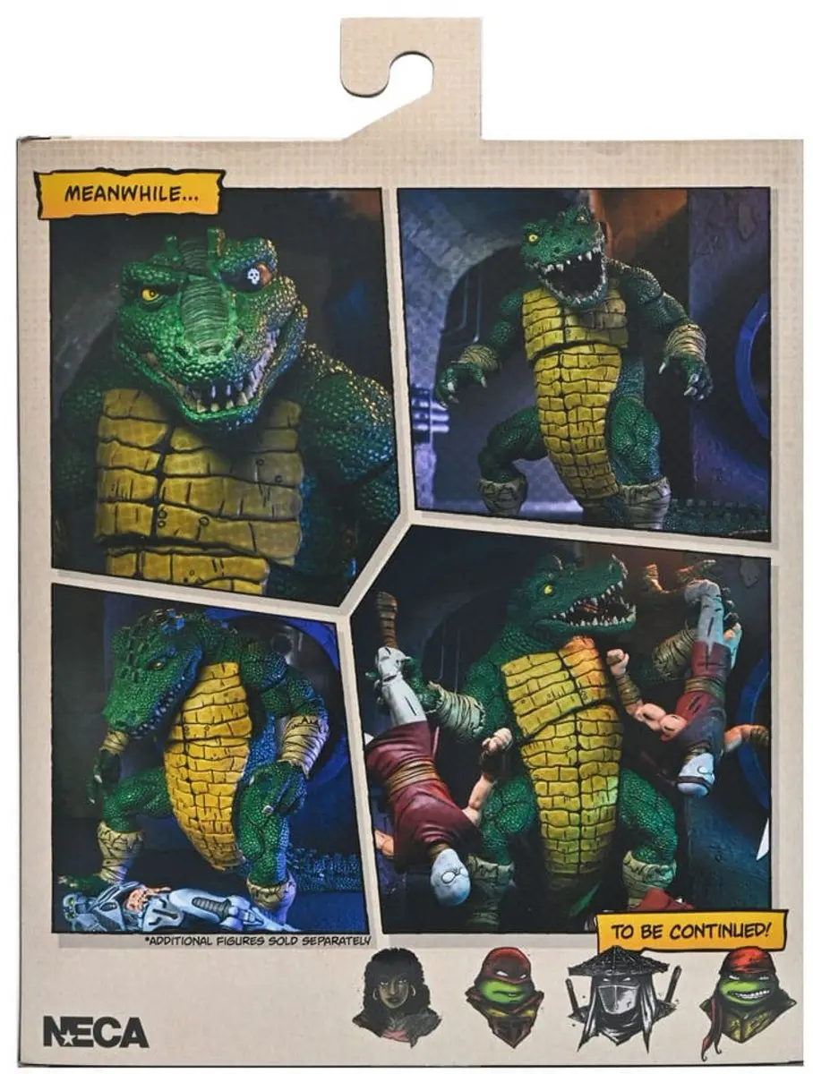 Neca Teenage Mutant Ninja Turtles Leatherhead Action Figuur 21cm - Multi - NECA54430-01 - afbeelding 4 van 6