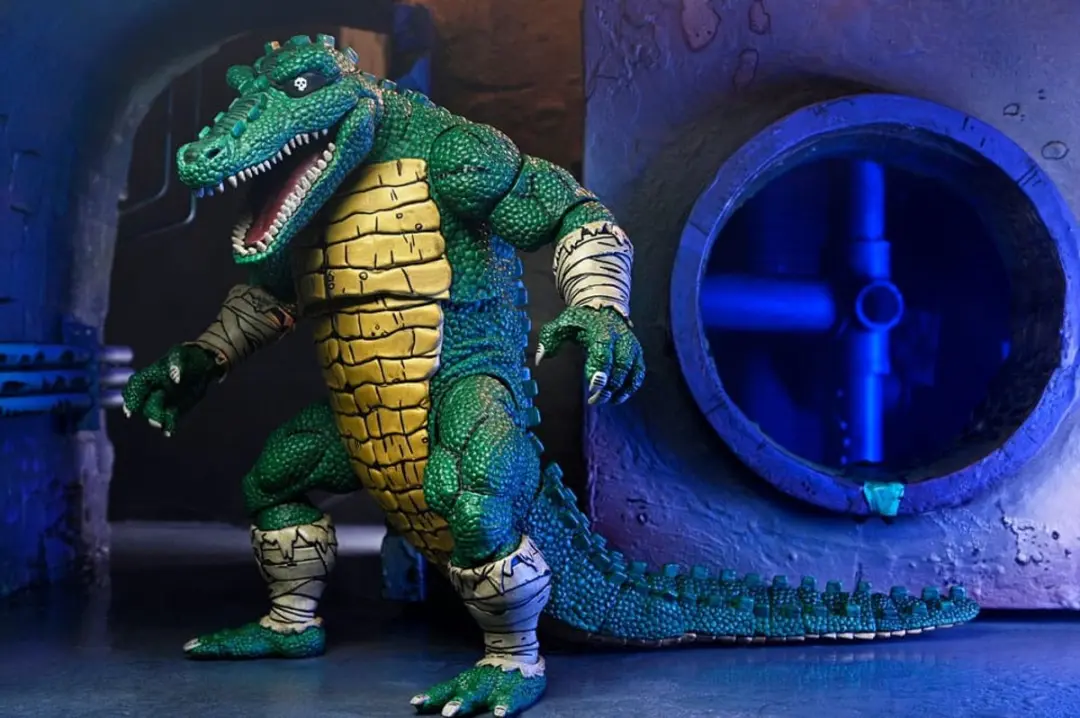 Neca Teenage Mutant Ninja Turtles Leatherhead Action Figuur 21cm - Multi - NECA54430-01 - afbeelding 6 van 6