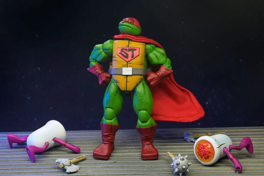 Neca Teenage Mutant Ninja Turtles Super Turtle Action Figuur 18cm - NECA54451-01 - afbeelding 4 van 6