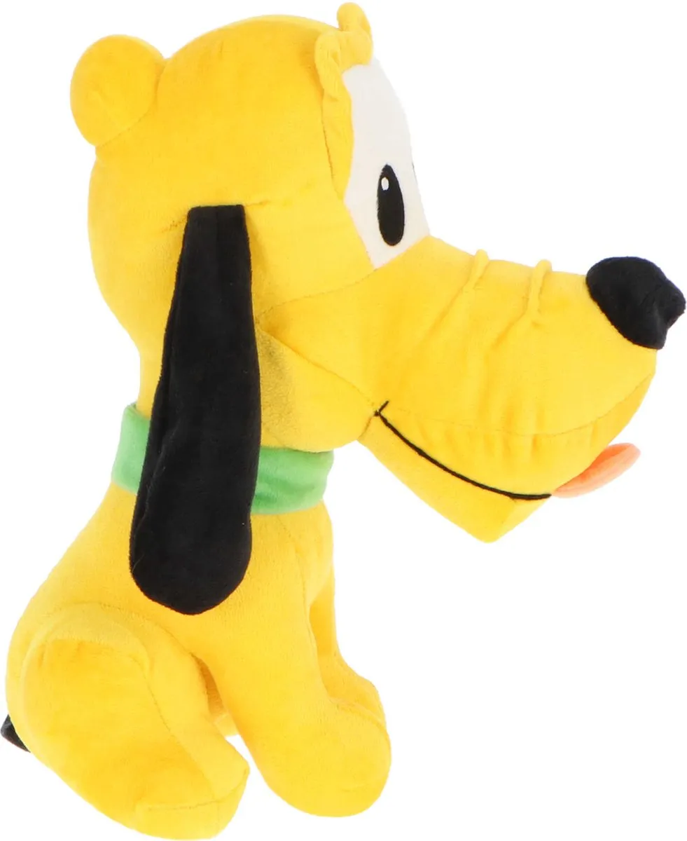 Disney Pluto Pluche Geluid 28cm - Geel