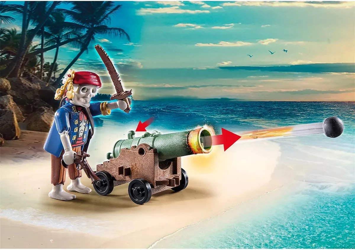 Playmobil Pirates Piratenschateiland 70962 - Skelet