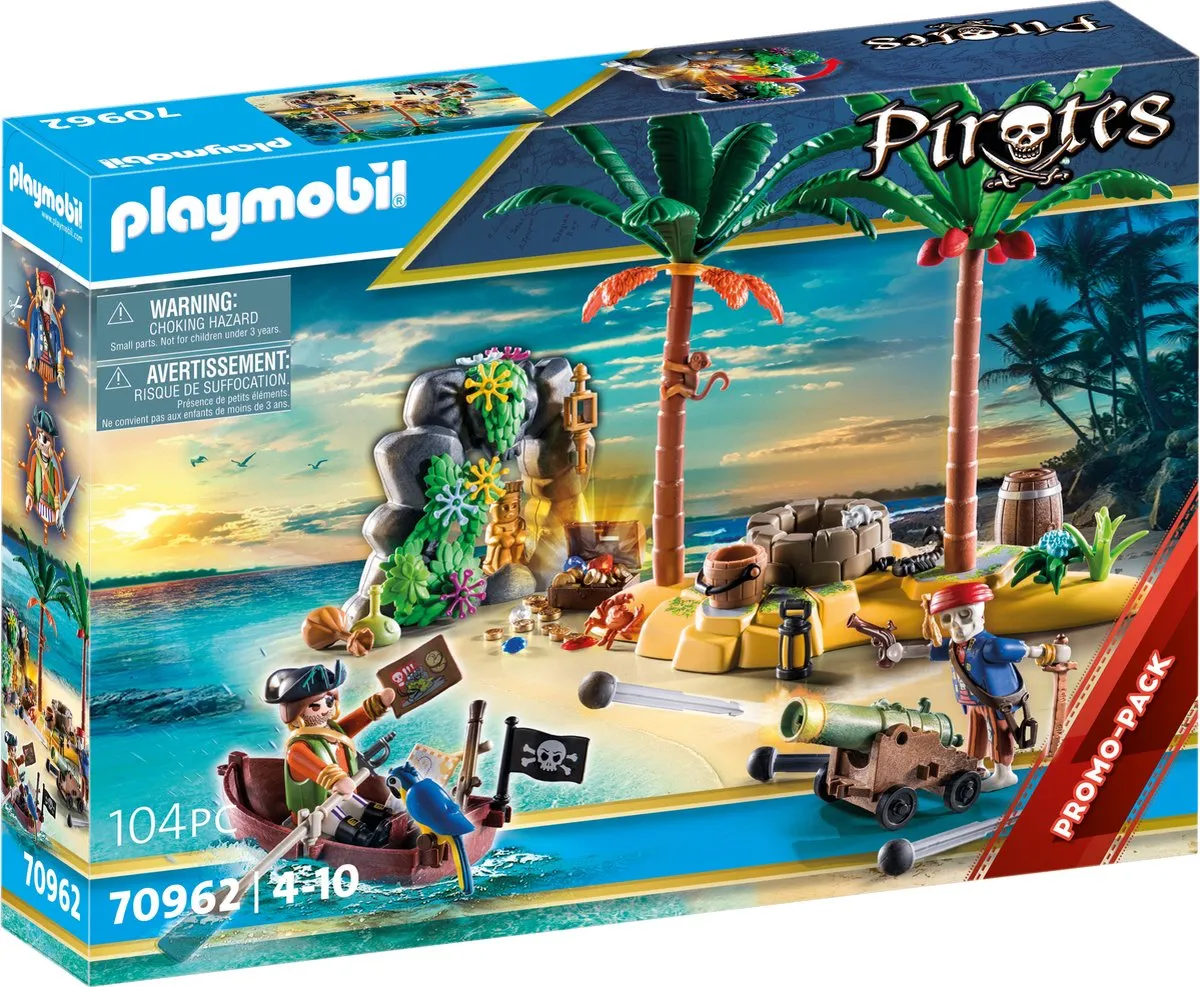 Playmobil Pirates Piratenschateiland 70962