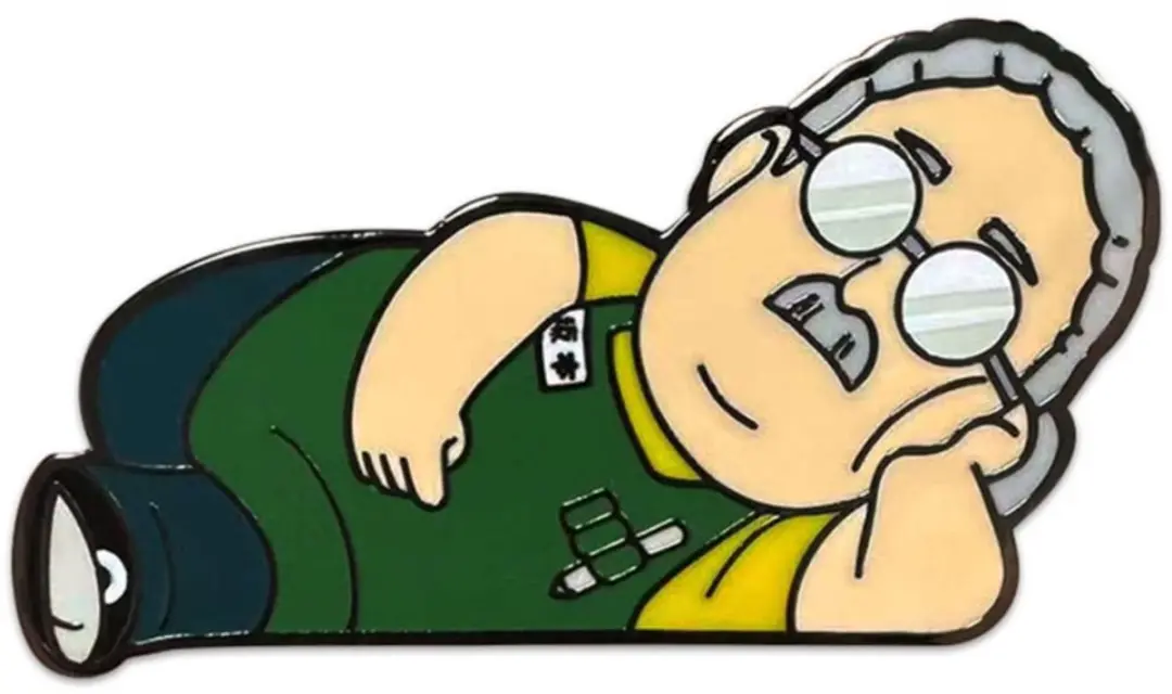 Youtooz Sakamoto Days Pin Badge Laying Down Sakamoto 5 cm Pins & Brooches