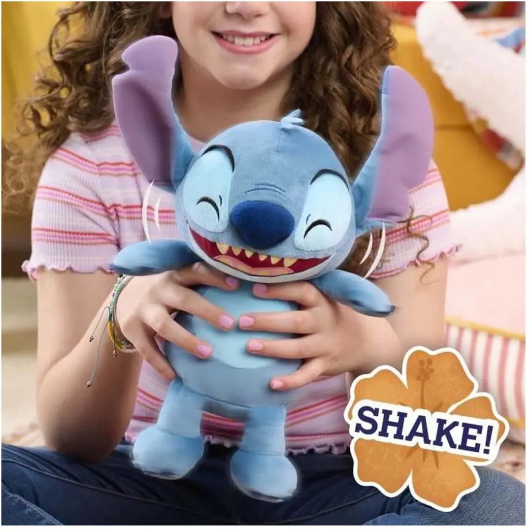 Disney Stitch Interactieve Knuffel JP10421 - Meerkleurig