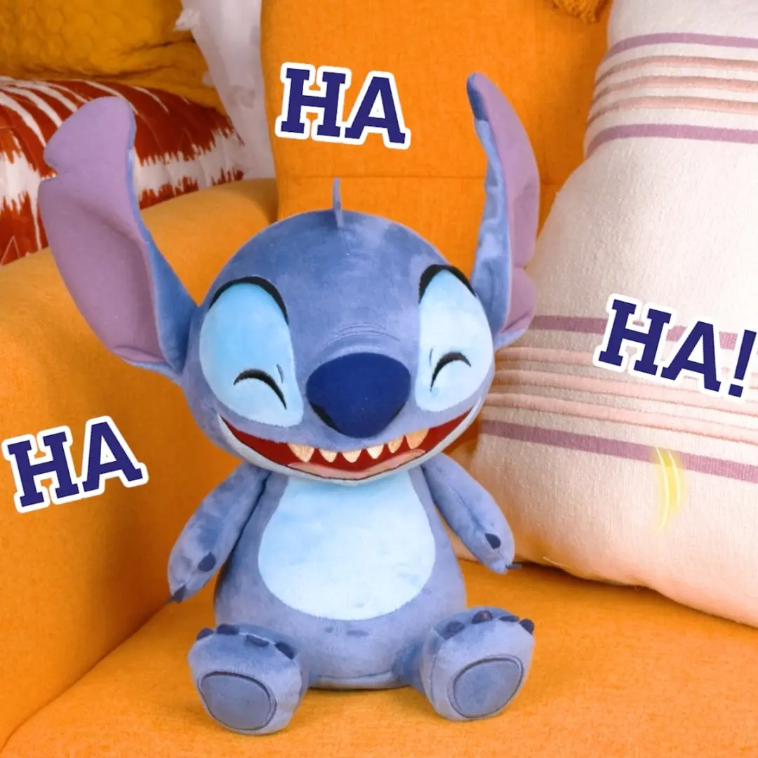 Disney Stitch Interactieve Knuffel JP10421 - Meerkleurig