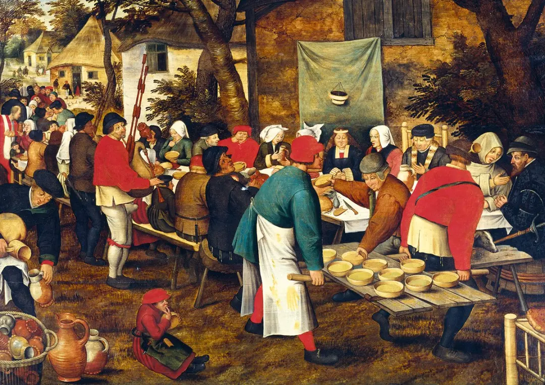 Grafika puzzel kunst Pieter Brueghel the Younger Peasant Wedding Feast 2000 stuk