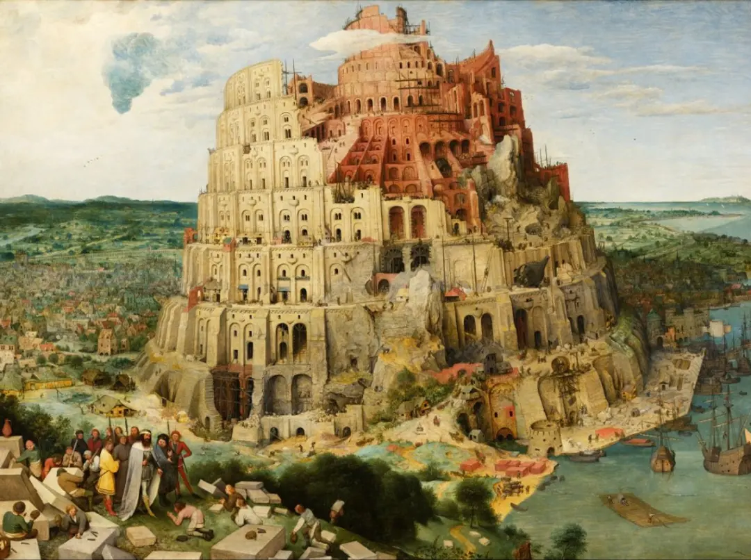 Grafika puzzel Brueghel Pieter: De Toren van Babel 1563