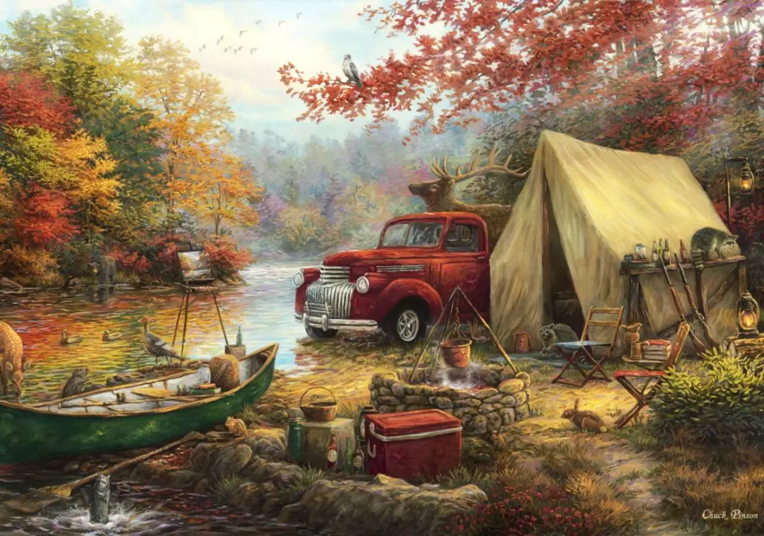 Grafika puzzel Chuck Pinson
